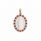 Our Lady Pearl Medallion