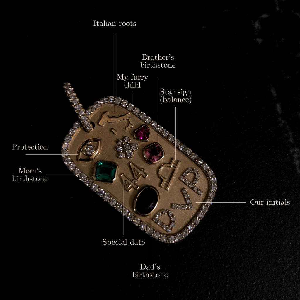 Vida Plate Pendant