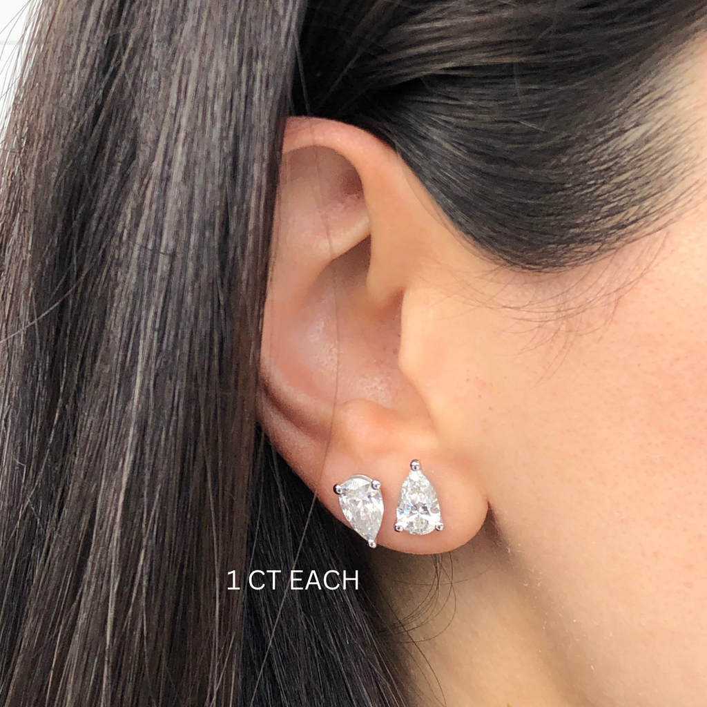 Fancy Shape Diamond Studs