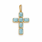 Jumbo Signature Basilica Cross Pendant