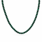 Solana Malachite Beaded Necklace