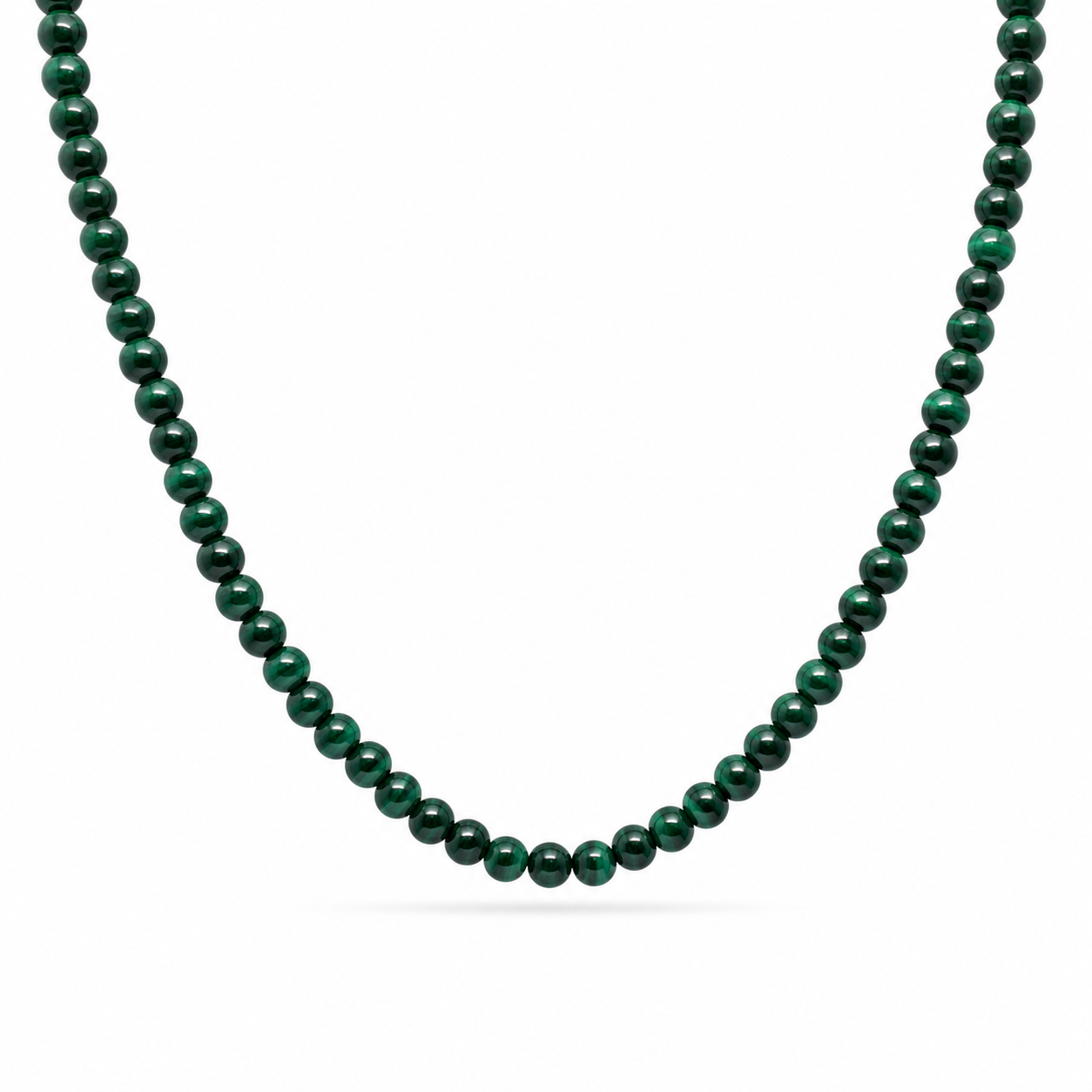 Solana Malachite Beaded Necklace