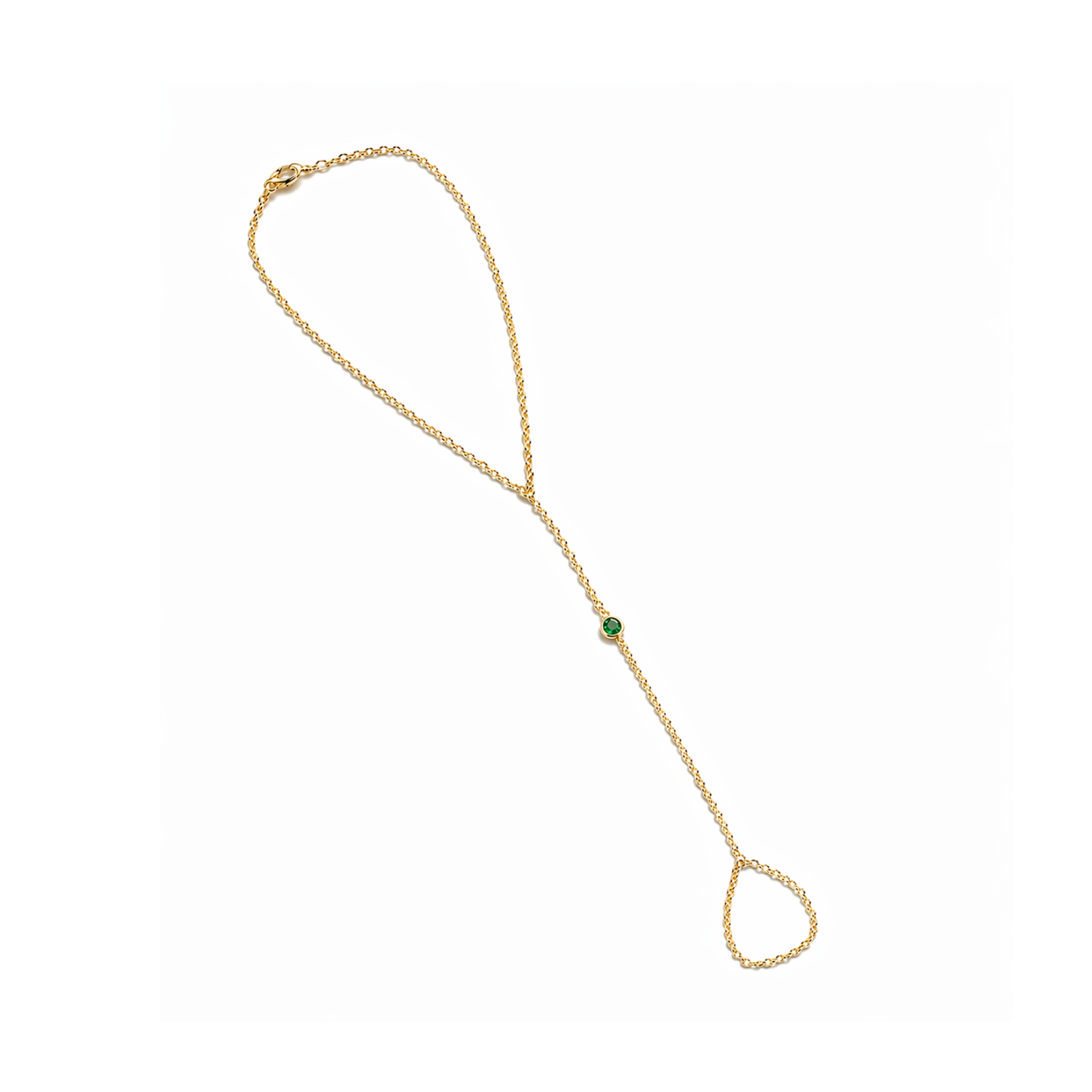 Solo Birthstone Hand Chain