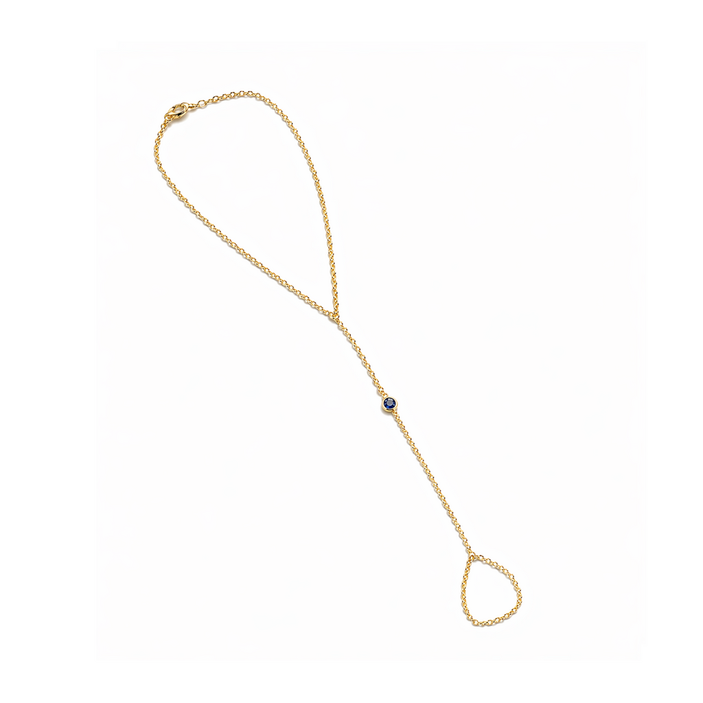 Solo Birthstone Hand Chain