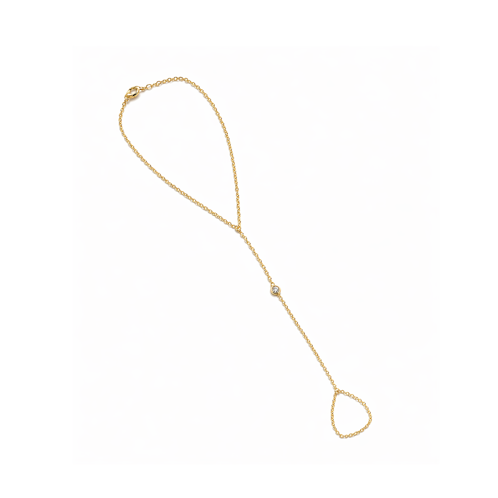 Solo Diamond Hand Chain
