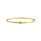 Solo Yellow Diamond Bangle