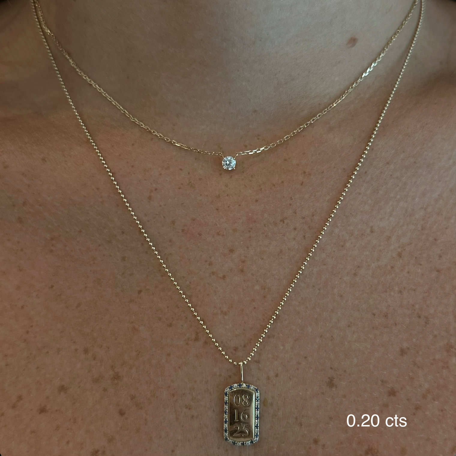 Solo Diamond Necklace