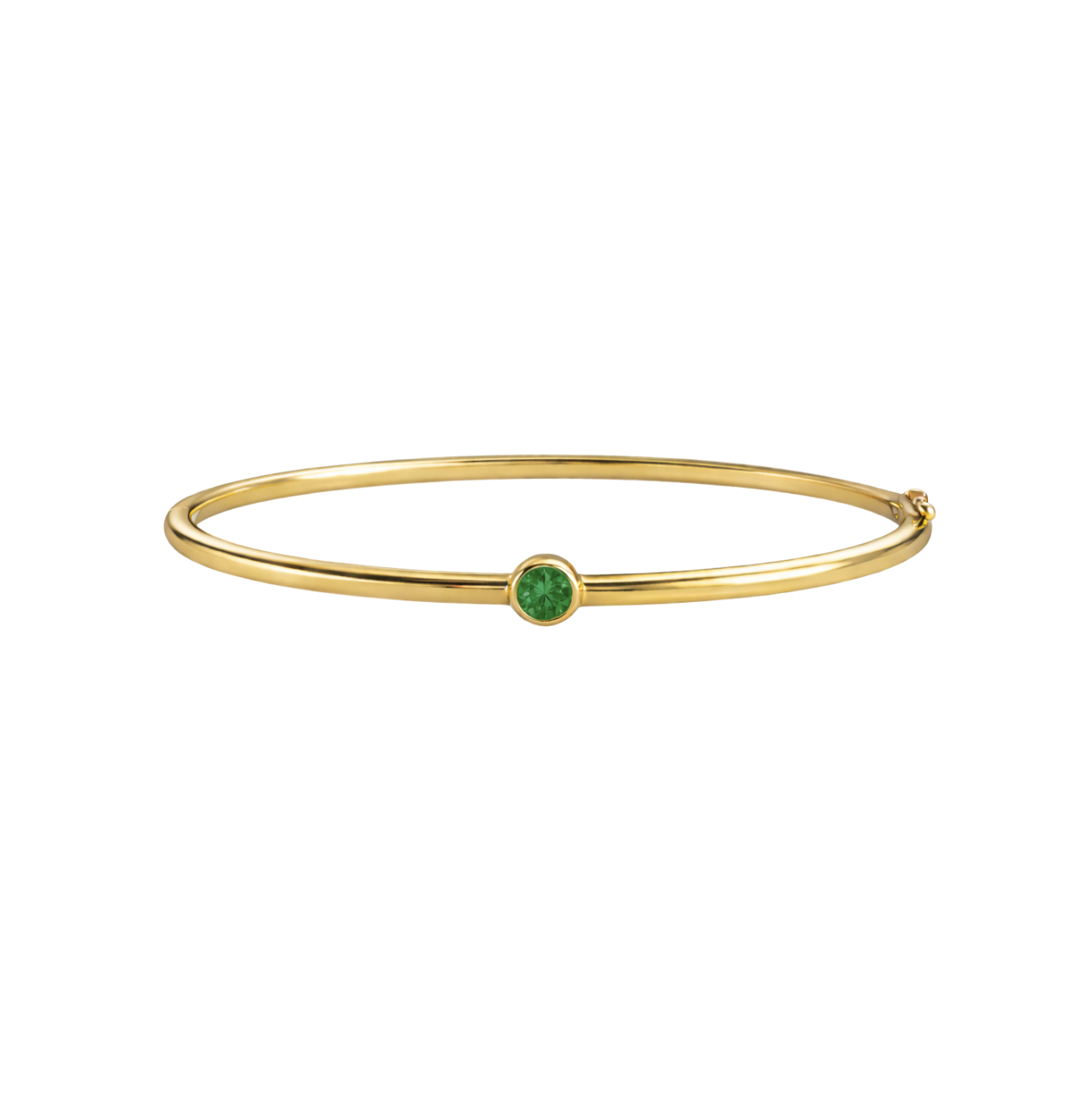 Solo Gemstone Bangle