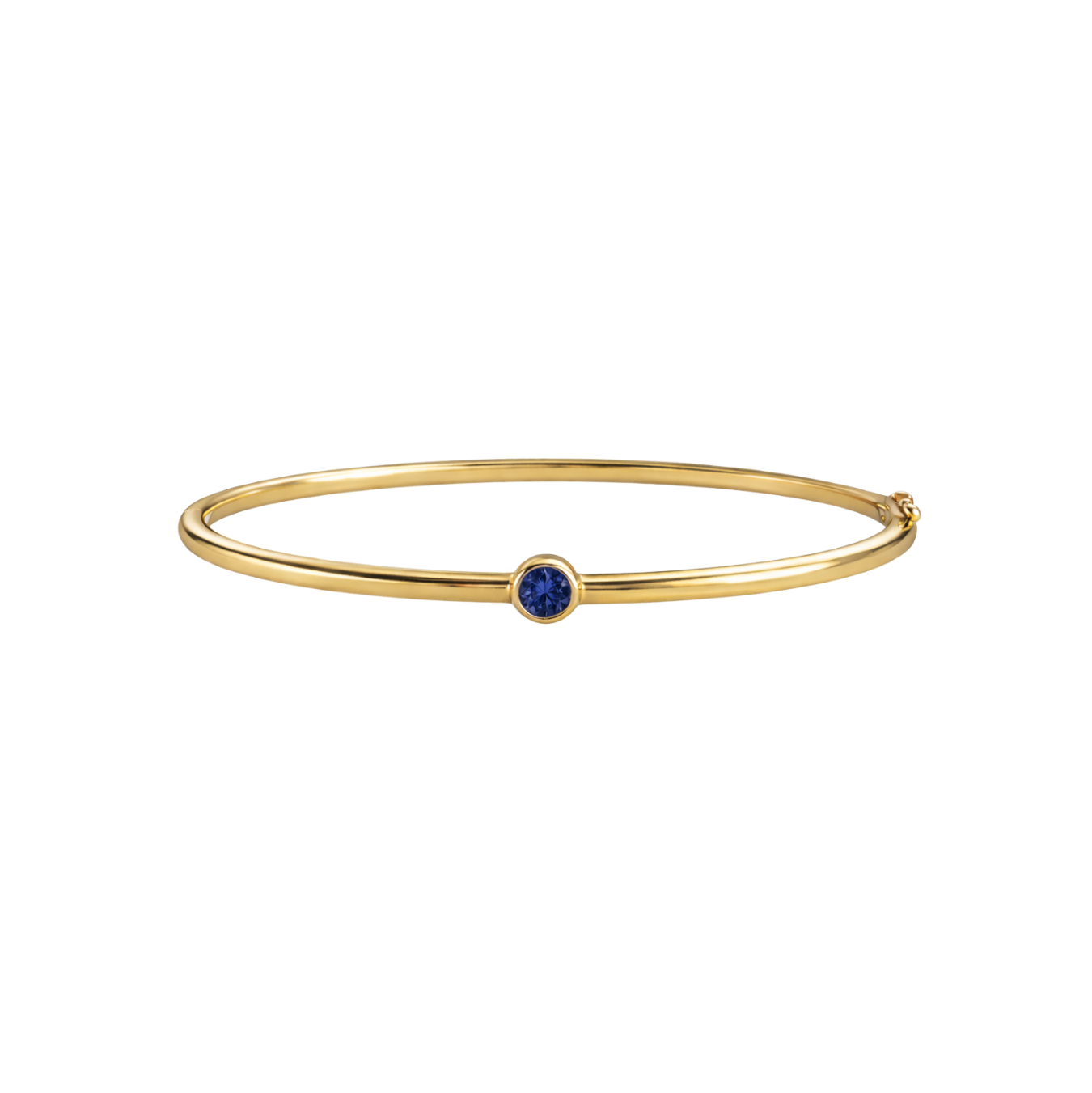 Solo Gemstone Bangle