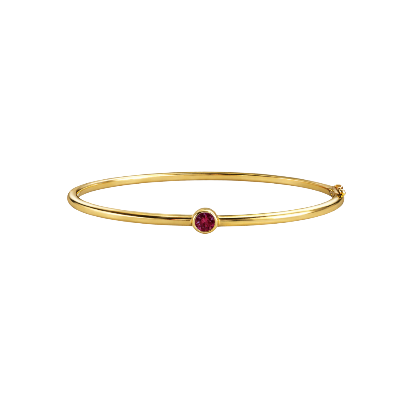 Solo Gemstone Bangle