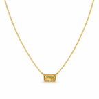 Stella Yellow Diamond Necklace