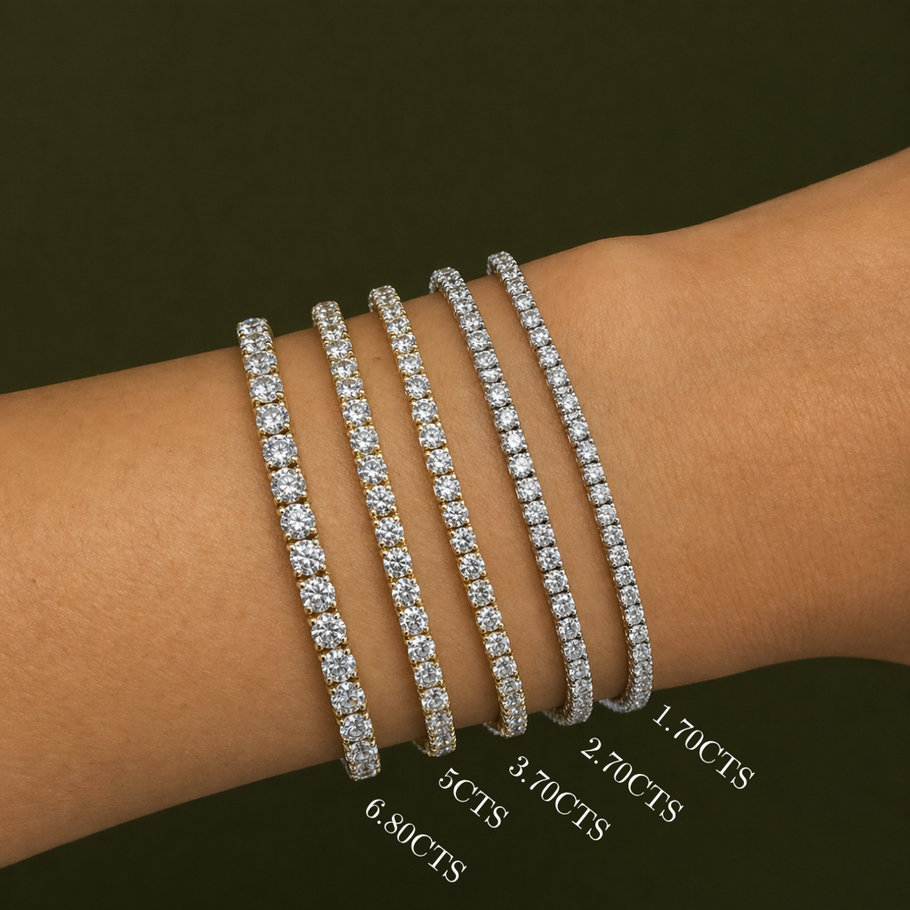 2 CT Classic Diamond Tennis Bracelet