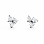 Verona Three Stone Diamond Stud