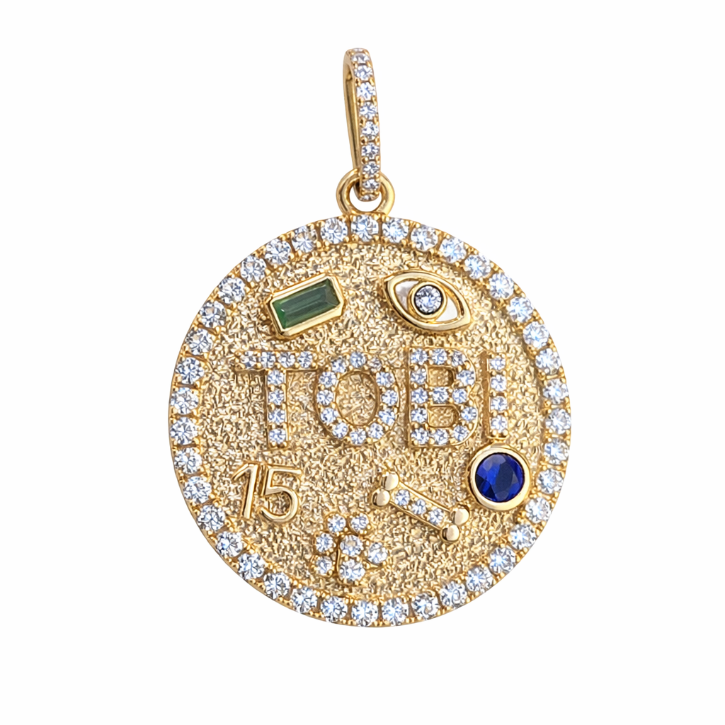 Vida Round Pendant