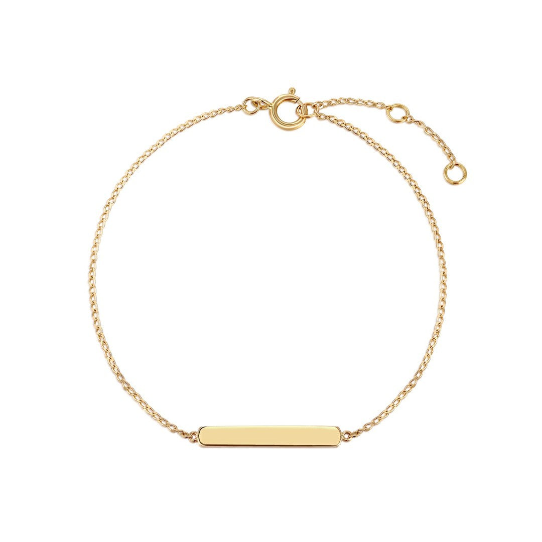 Wellington Thin Name Bracelet
